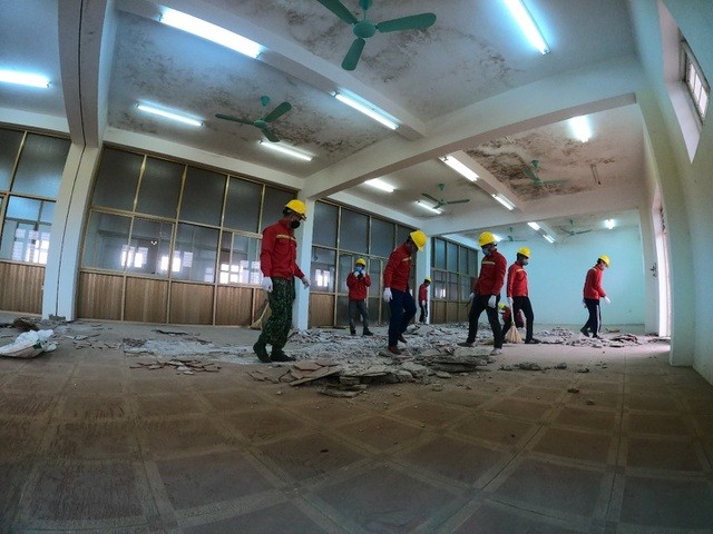 Hải Dương: Gấp rút thi công để bệnh viện dã chiến số 3 vận hành trước Tết Hải Dương: Gấp rút thi công để bệnh viện dã chiến số 3 vận hành trước Tết