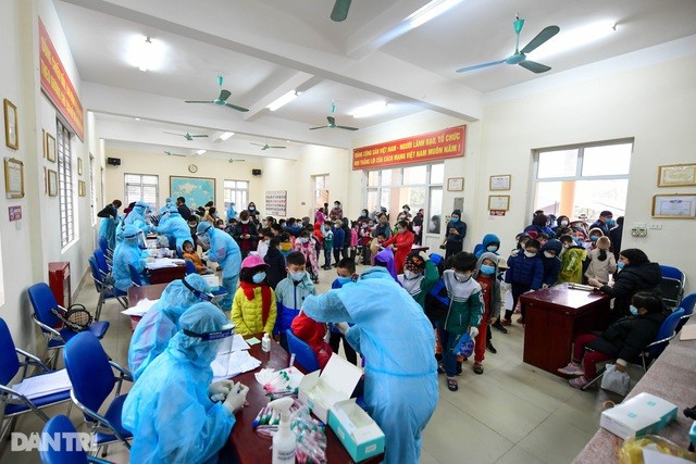 Kết quả xét nghiệm Covid-19 lần 2 của cô trò Trường tiểu học Xuân Phương