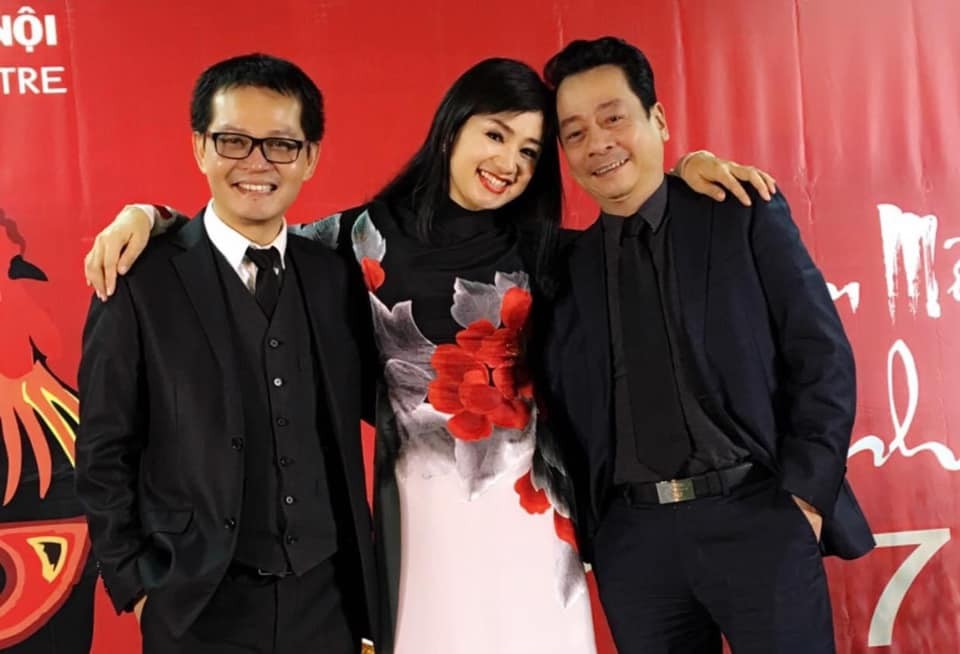 NSND Thu Hà đăng ảnh kỷ niệm cùng người anh thân thiết Hoàng Dũng