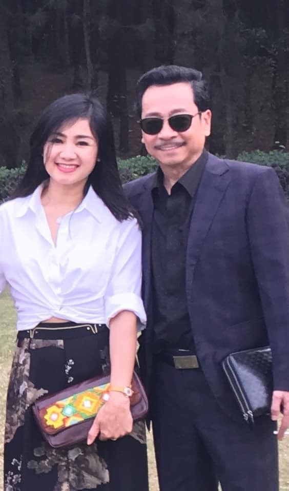 NSND Thu Hà đăng ảnh kỷ niệm cùng người anh thân thiết Hoàng Dũng