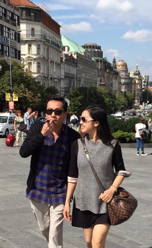 NSND Thu Hà đăng ảnh kỷ niệm cùng người anh thân thiết Hoàng Dũng