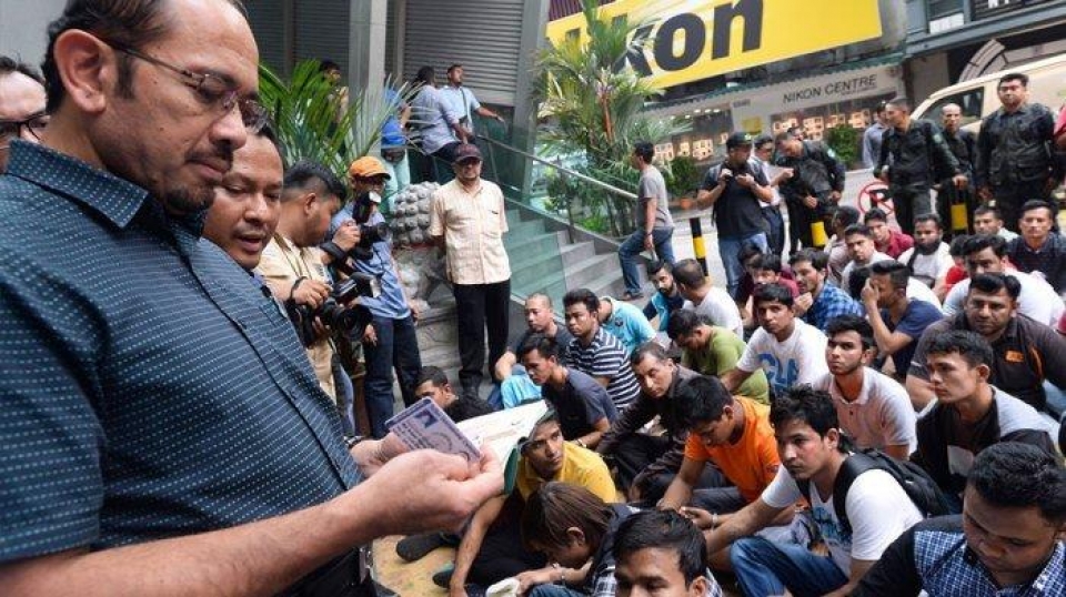 malaysia day manh chien dich chong nhap cu bat hop phap