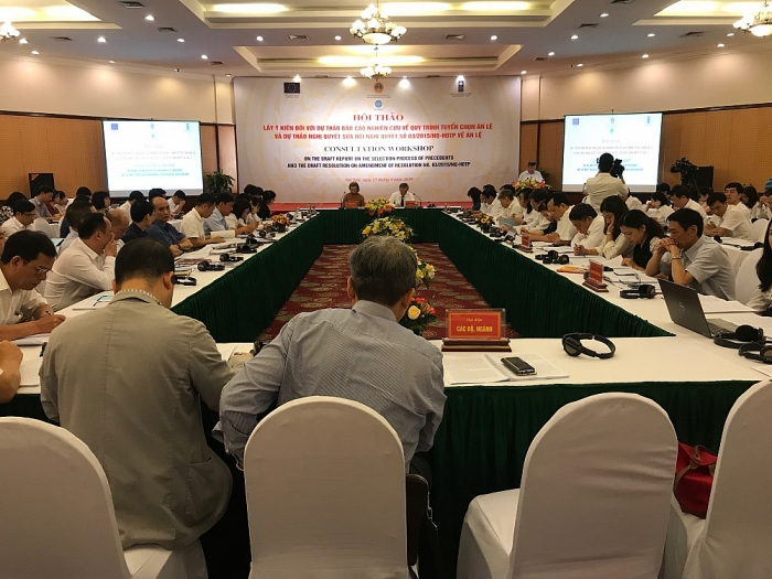 vai tro cua an le huong toi minh bach trong cac phan quyet cua toa an