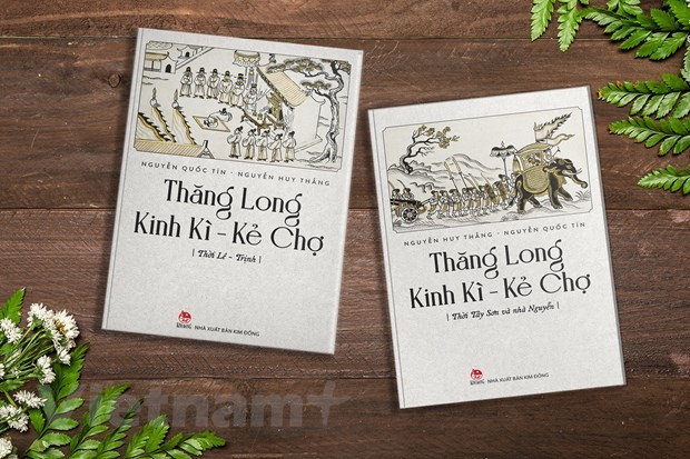 Kinh thành Thăng Long thế kỷ 16-19 sống động trong bộ sách mới