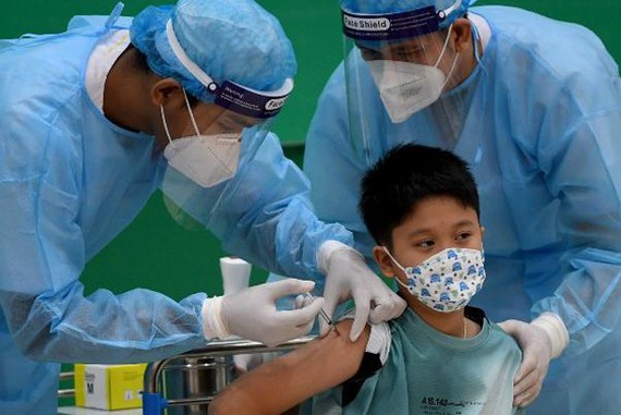 TP. Hồ Chí Minh tiêm vaccine cho trẻ 5-11 tuổi