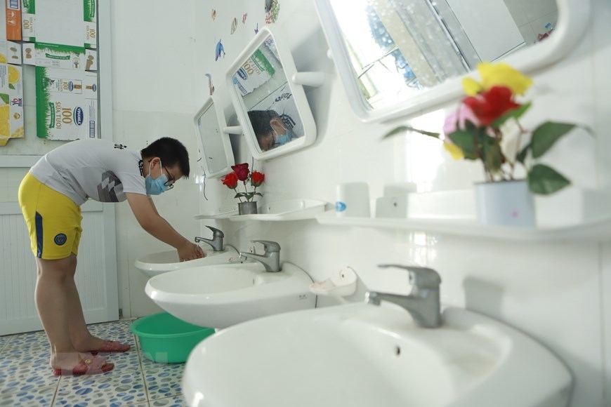 Cuộc sống trong khu cách ly của 84 F1 ‘nhí’ tại Vĩnh Phúc