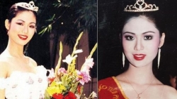 Ngắm lại hình ảnh đăng quang gây sốt của Hoa hậu Thu Thủy