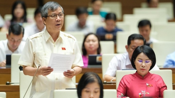 dai bieu nguyen anh tri nganh y te ca nuoc dang chao dao