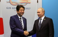 G20: Lãnh đạo Nga - Nhật nhất trí thúc đẩy giải quyết tranh chấp lãnh thổ