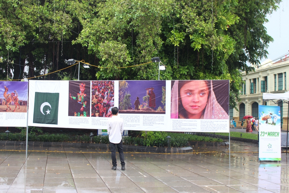 nhung sac mau van hoa pakistan tai ha noi