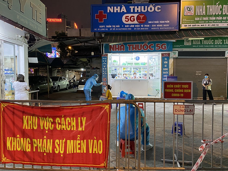 Hà Nội: Trưa 25/7, thêm 24 ca nhiễm mới