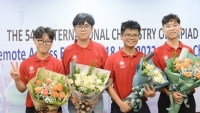 Việt Nam bội thu Huy chương vàng Olympic Hóa học quốc tế 2022