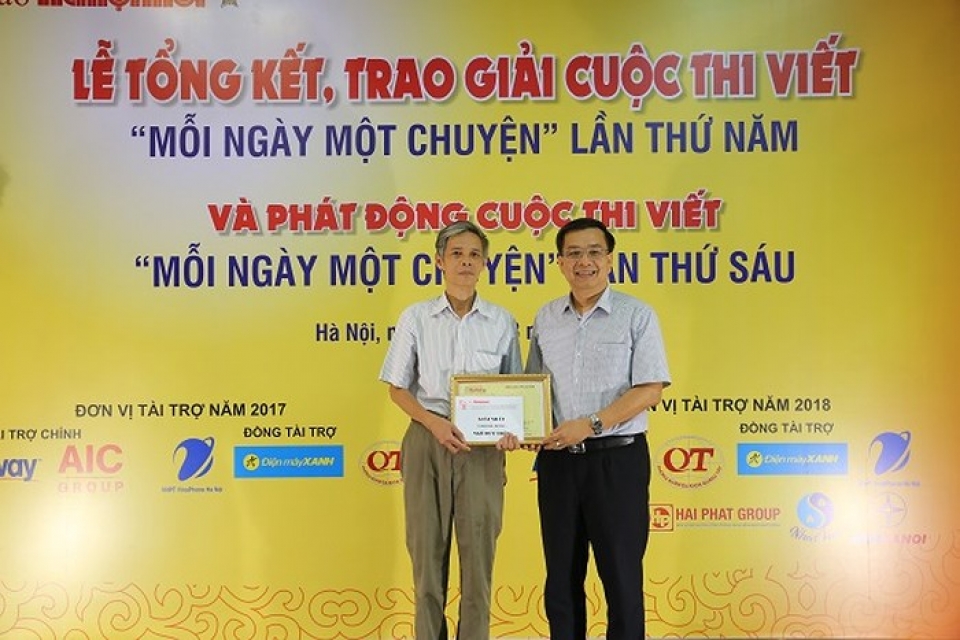 cu ong 92 tuoi doat giai nhi cuoc thi moi ngay mot chuyen