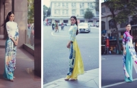 Hoa hậu Tiểu Vy thanh lịch với Bộ sưu tập áo dài 