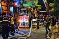 Truy thăng cấp bậc hàm cho 3 chiến sĩ Cảnh sát Phòng cháy chữa cháy dũng cảm hy sinh khi làm nhiệm vụ