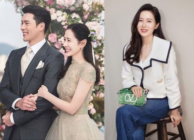 Nhan sắc xinh đẹp Son Ye Jin dù tăng cân