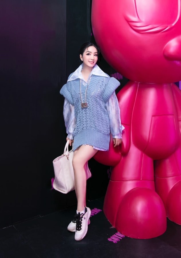 Hoa hậu Đền Hùng Giáng My hack tuổi đỉnh cao