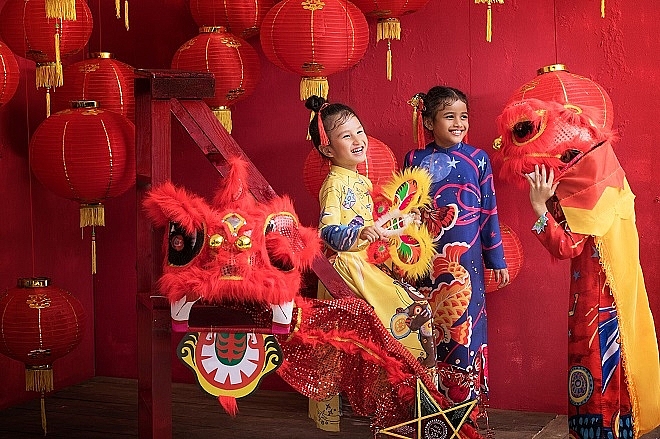 bo suu tap ao dai nhi oan tu ti mung tet trung thu co gi dac biet