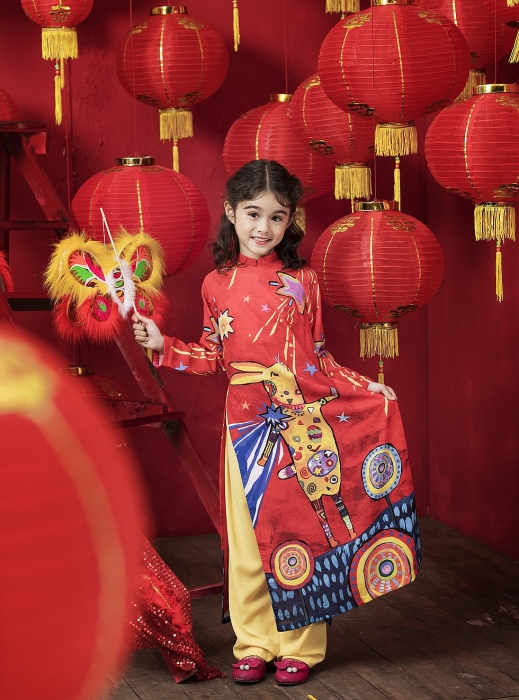 bo suu tap ao dai nhi oan tu ti mung tet trung thu co gi dac biet