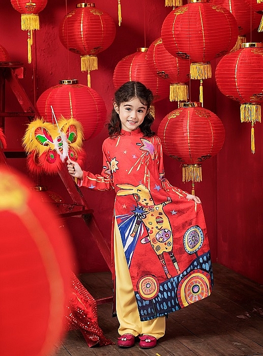 bo suu tap ao dai nhi oan tu ti mung tet trung thu co gi dac biet