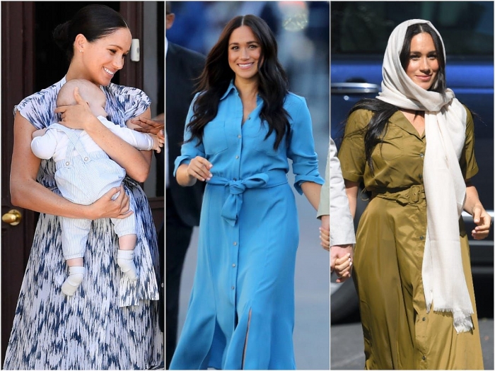 kham pha nhung bo trang phuc dep nhat cua meghan markle trong chuyen cong du toi nam phi
