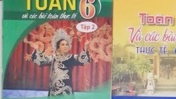 Sách toán có bìa hình nghệ sĩ cải lương lại khiến dư luận ‘nổi sóng’