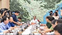 Phó Thủ tướng Lê Văn Thành chủ trì họp ứng phó siêu bão Noru