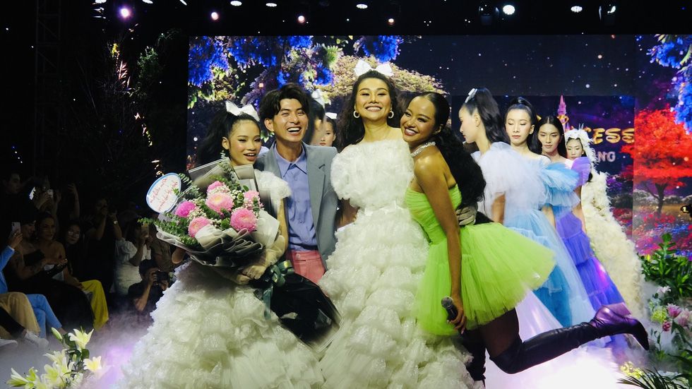 dan nguoi dep hoa cong chua trong show dien thoi trang the princess