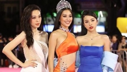Dàn Hoa hậu, Á hậu 'đốt mắt' khi đổ bộ thảm đỏ Hoa hậu Việt  Nam 2020