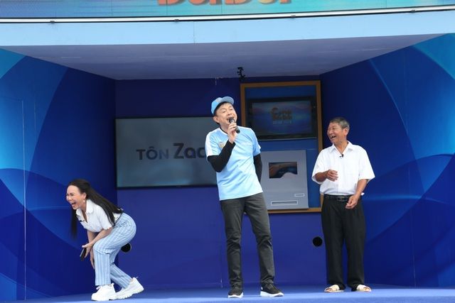 Hình ảnh của cố nghệ sĩ Chí Tài trong gameshow cuối cùng