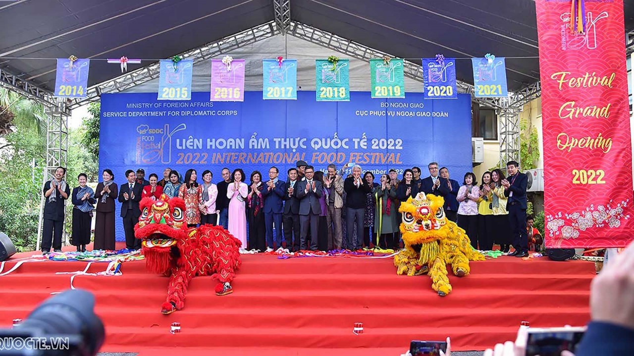 Khai mạc Liên hoan ẩm thực quốc tế năm 2022