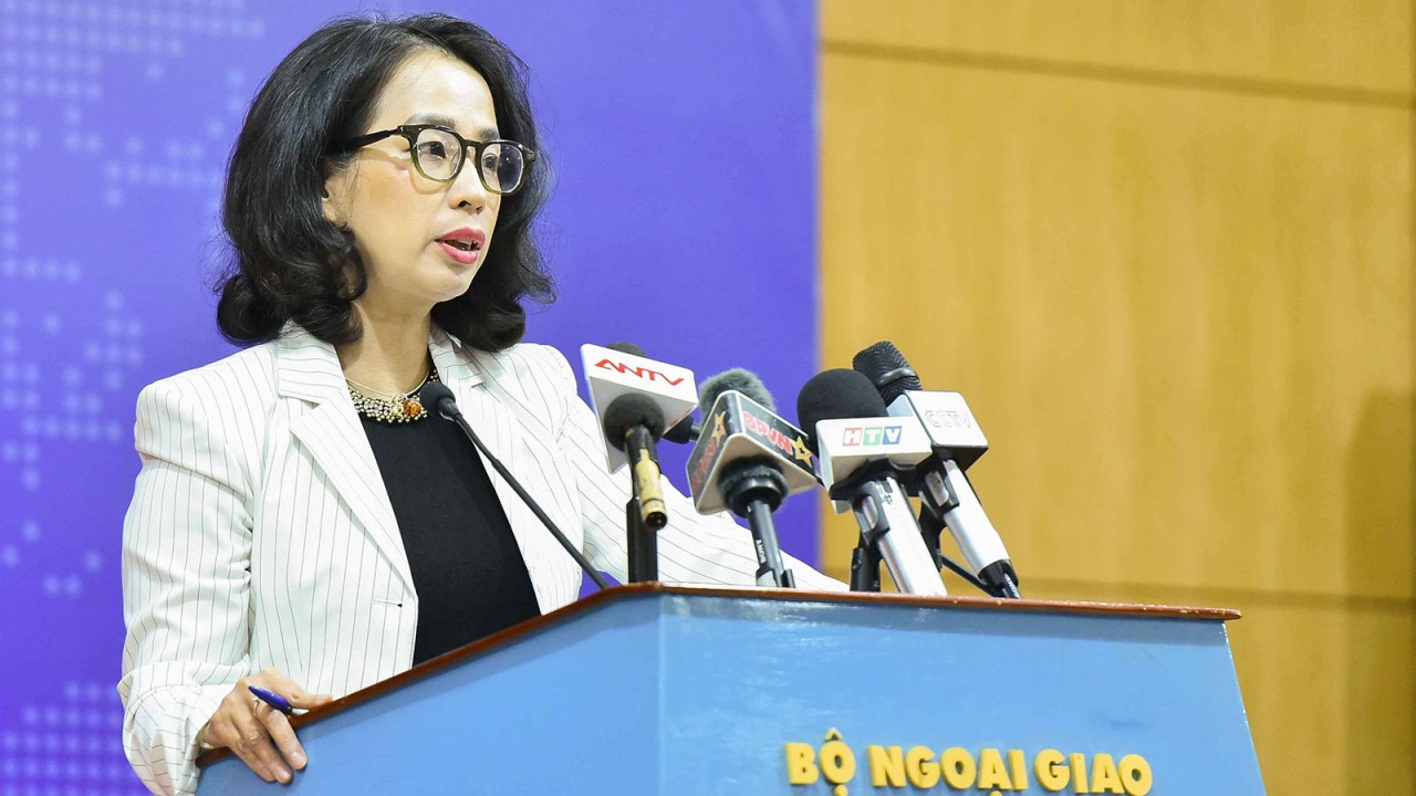 nguoi phat ngon bo ngoai giao pham thu hang thong tin mot so hoat dong bao ho cong dan tai han quoc va trung quoc