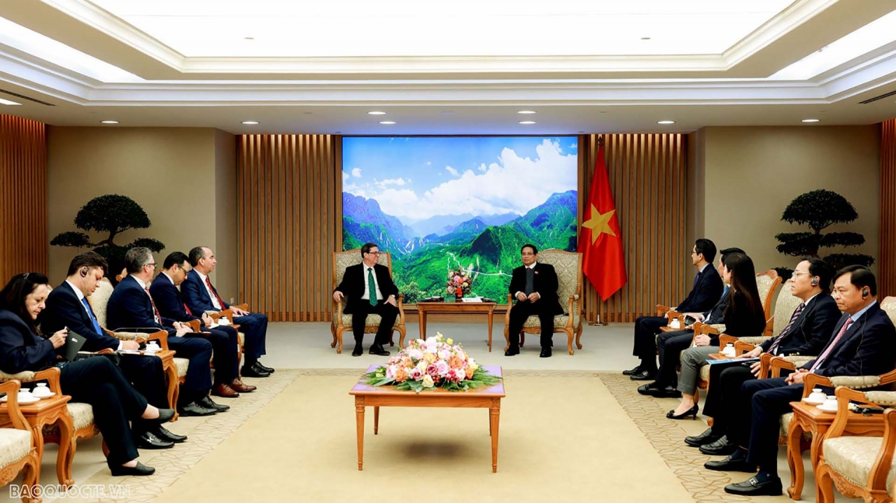 Thủ tướng Chính phủ Phạm Minh Chính tiếp Bộ trưởng Ngoại giao Cuba