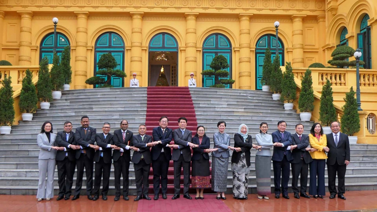 Chủ tịch nước Lương Cường tiếp Đại sứ, Đại biện các nước ASEAN và Timor-Leste