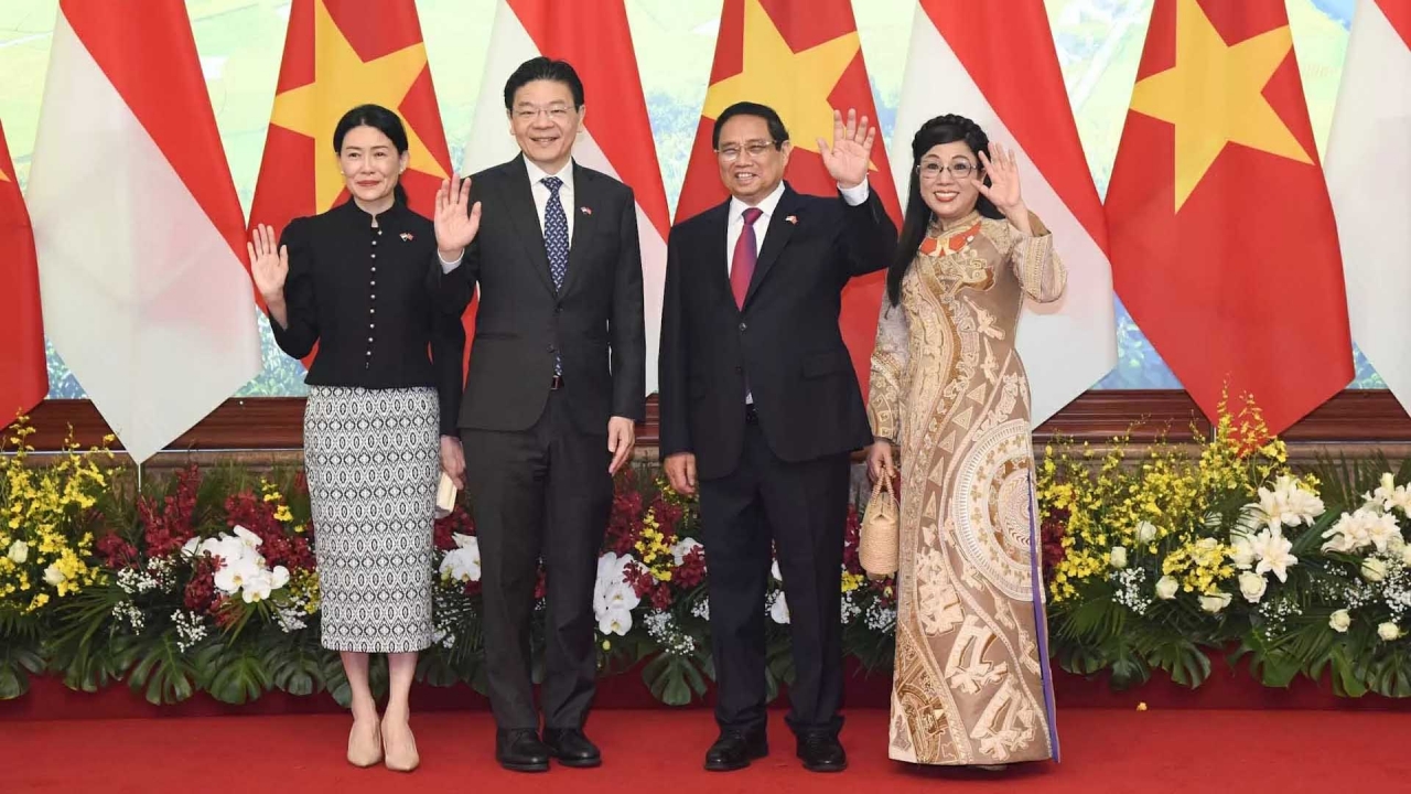 Thủ tướng Singapore Lawrence Wong lần đầu tiên thăm Việt Nam