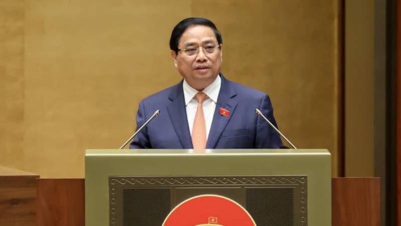 thu tuong pham minh chinh trinh bay bao cao kinh te xa hoi tai ky hop thu 10 quoc hoi xv