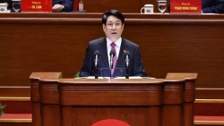 Chủ tịch nước Lương Cường trình bày Diễn văn khai mạc Đại hội XIV của Đảng