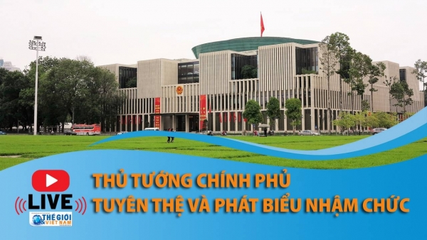 TRỰC TIẾP: Lễ tuyên thệ và phát biểu nhậm chức của Thủ tướng Lê Minh Hưng