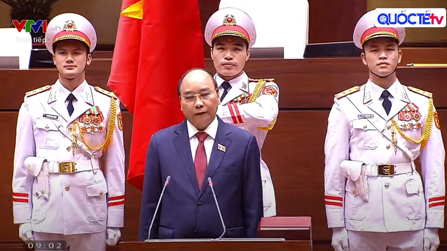 Trực tiếp Lễ tuyên thệ của tân Chủ tịch nước Nguyễn Xuân Phúc