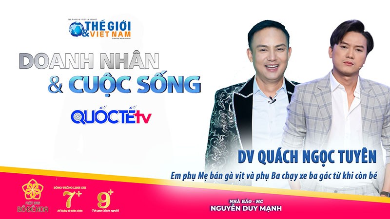 Doanh nhân và Cuộc sống số 26/2022 với Diễn viên Quách Ngọc Tuyên