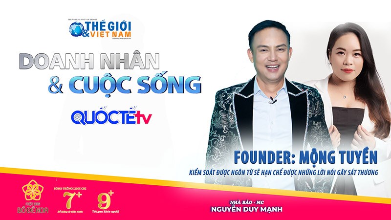 Doanh nhân và Cuộc sống số 50/2022 vs Founder Mộng Tuyền