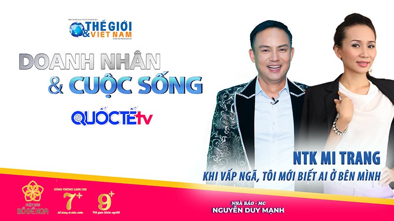 Doanh nhân và Cuộc sống số 52/2022 với Nhà thiết kế Mi Trang