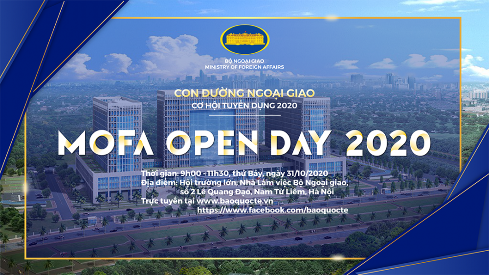 TRỰC TUYẾN: Con đường Ngoại giao - MOFA Open Day 2020