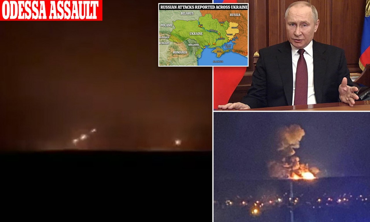 Tiếng nổ ở thủ đô Kiev, Ukraine sau khi Nga ra lệnh triển khai 'chiến dịch quân sự đặc biệt' ở Donbass