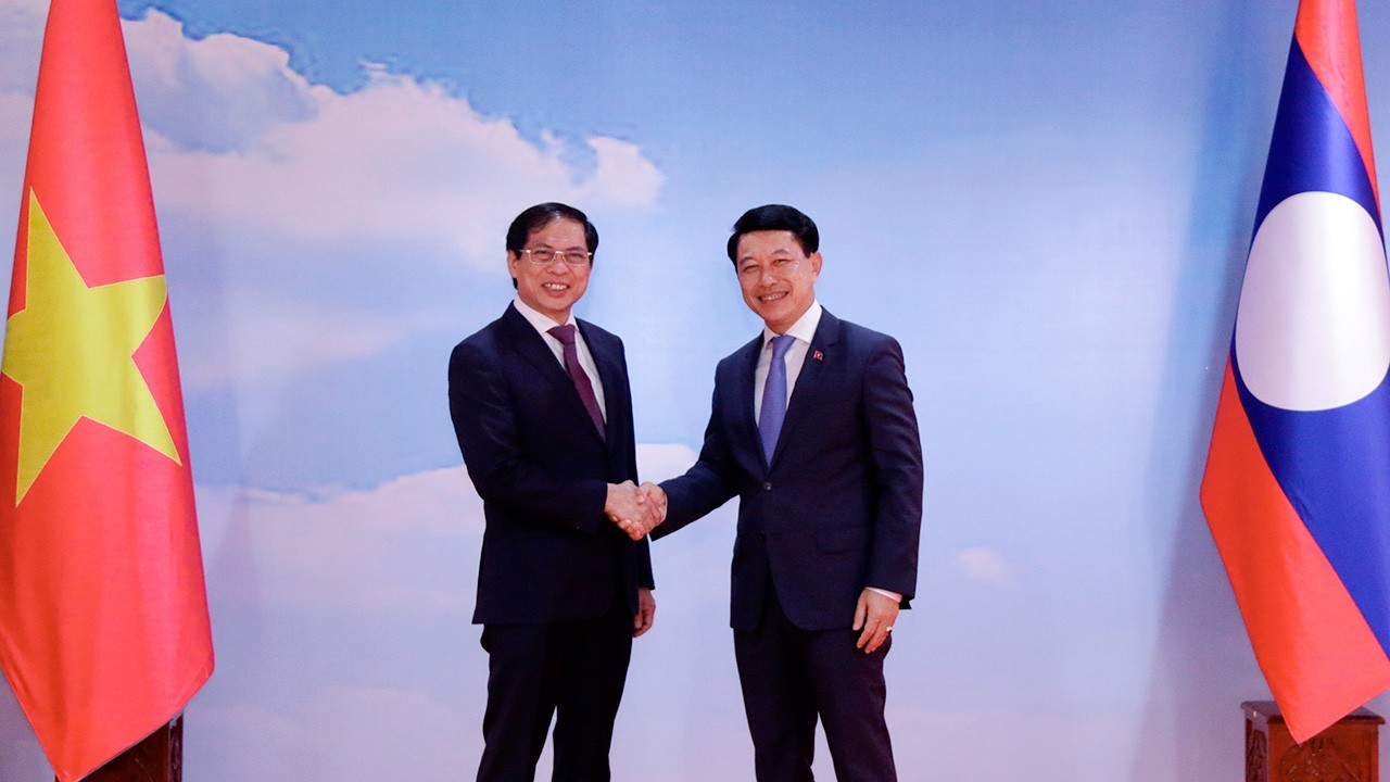 Bộ trưởng Ngoại giao Bùi Thanh Sơn thăm chính thức nước Cộng hòa Dân chủ Nhân dân Lào