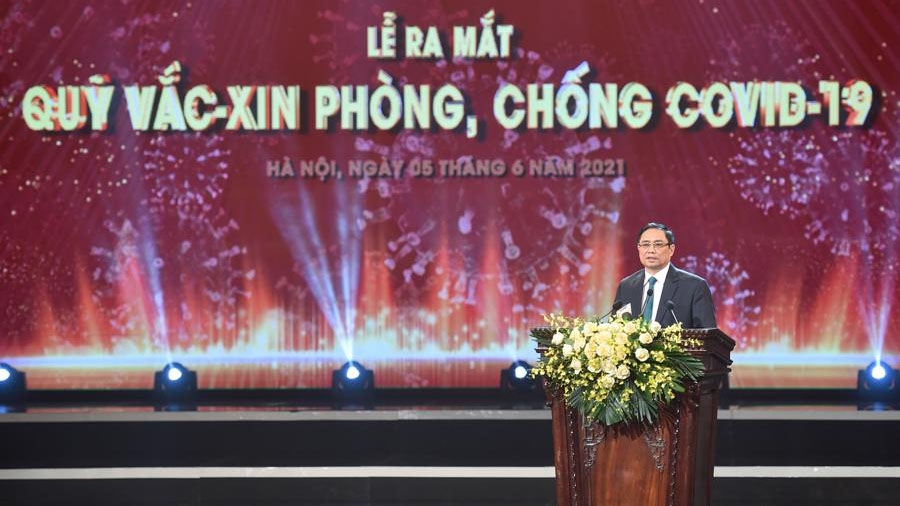 Lễ ra mắt Quỹ vaccine phòng, chống Covid-19