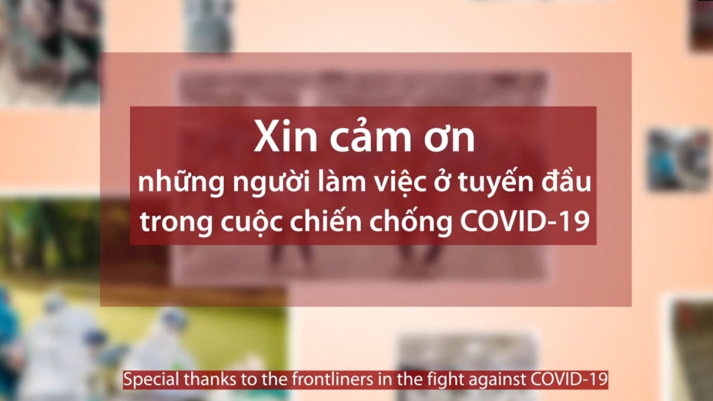 Tổ chức Y tế thế giới tại Việt Nam cảm ơn những người tham gia chống dịch Covid-19