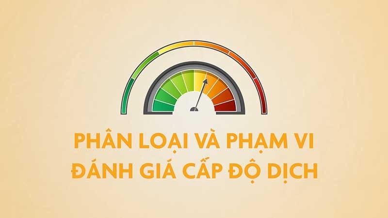 Bộ Y tế hướng dẫn phân loại, phạm vi và tiêu chí đánh giá cấp độ dịch