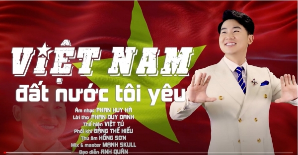 Ca sĩ Việt Tú: ‘Máu đỏ da vàng – Tôi là người Việt Nam’