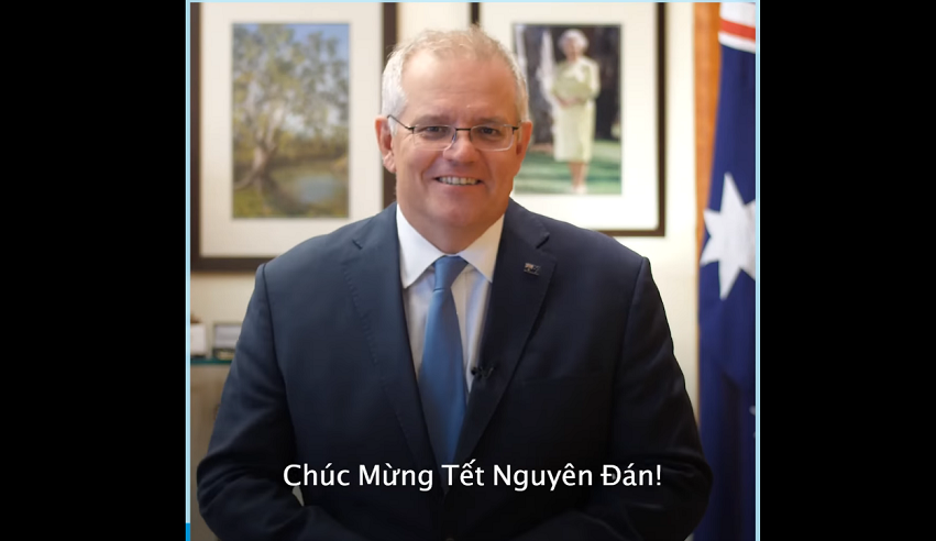 Thủ tướng Australia chúc mừng năm mới Nhâm Dần bằng tiếng Việt